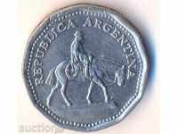 Аржентина 10 песос 1965 година