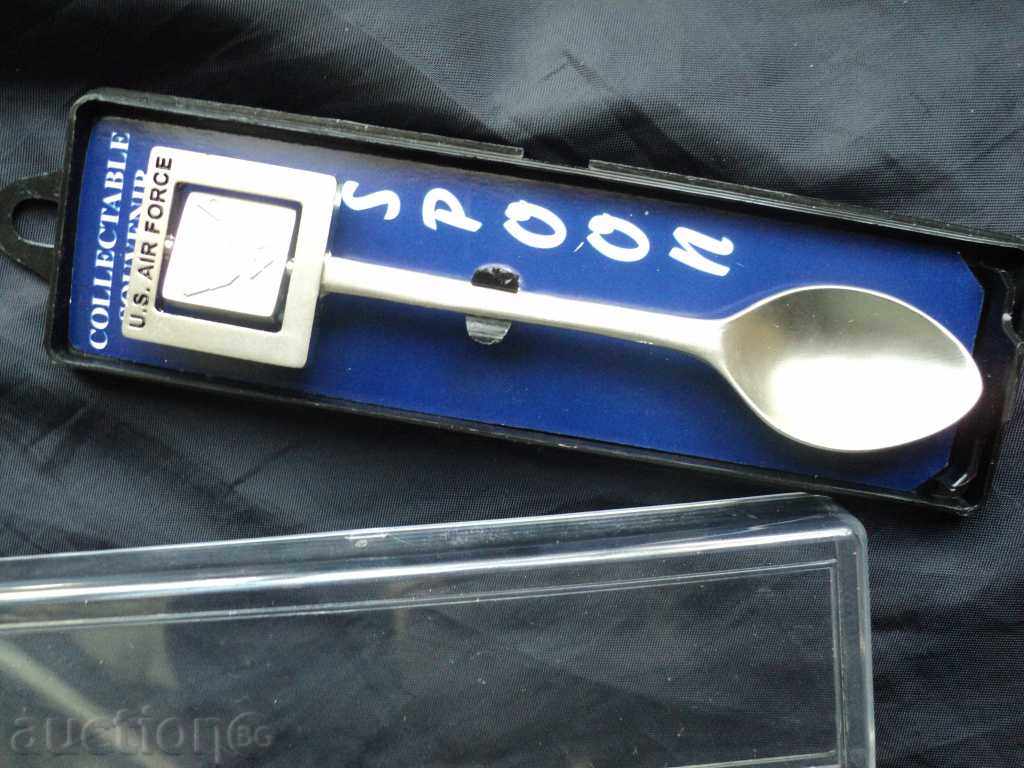 Auction  Spoon. U.S. Pat. AIR FORCE.