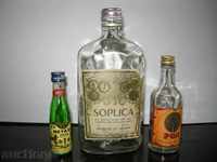 collectors' bottles - 3 pcs