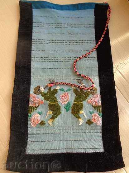 Delivery of Old hand woven apron with embroidery, costume Delivery of Old hand woven apron with embroidery, costume