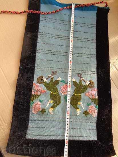 Old hand woven apron with embroidery, costume - 6 Old hand woven apron with embroidery, costume - 6