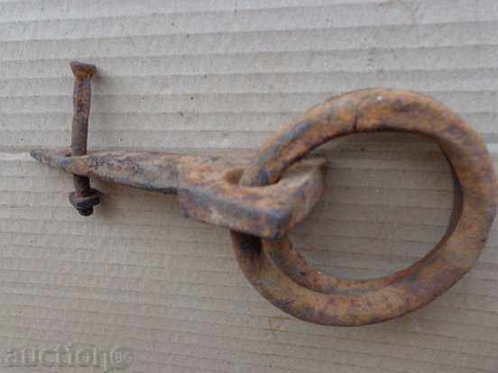 Metal rings, wrought iron for a wagon - 5 Metal rings, wrought iron for a wagon - 5