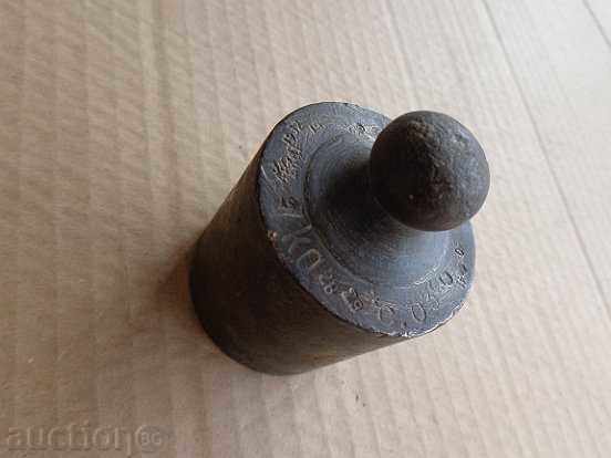 Auction Old weighing scale, exaggeration, kilogram control weight Auction Old weighing scale, exaggeration, kilogram control weight