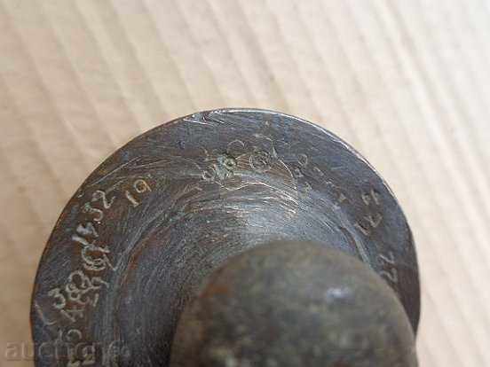 Old weighing scale, exaggeration, kilogram control weight - 6 Old weighing scale, exaggeration, kilogram control weight - 6