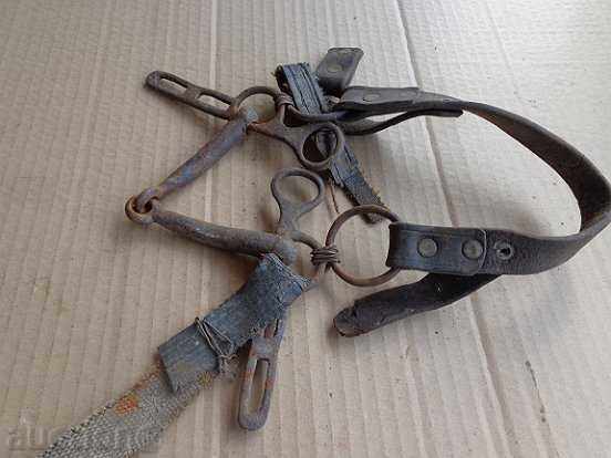 A bridle with a strap, a wrought iron, a harness harness - 5 A bridle with a strap, a wrought iron, a harness harness - 5