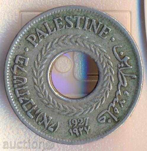Британска Палестина 5 милс 1927 година