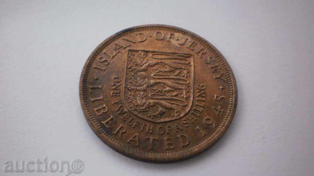 o. Jersey 1/12 Σελίνι 1945 με τιμή € 2.56 | 5.01 BGN