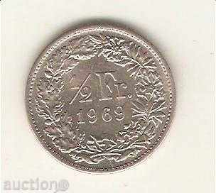 + Switzerland 1,12 Frank 1969