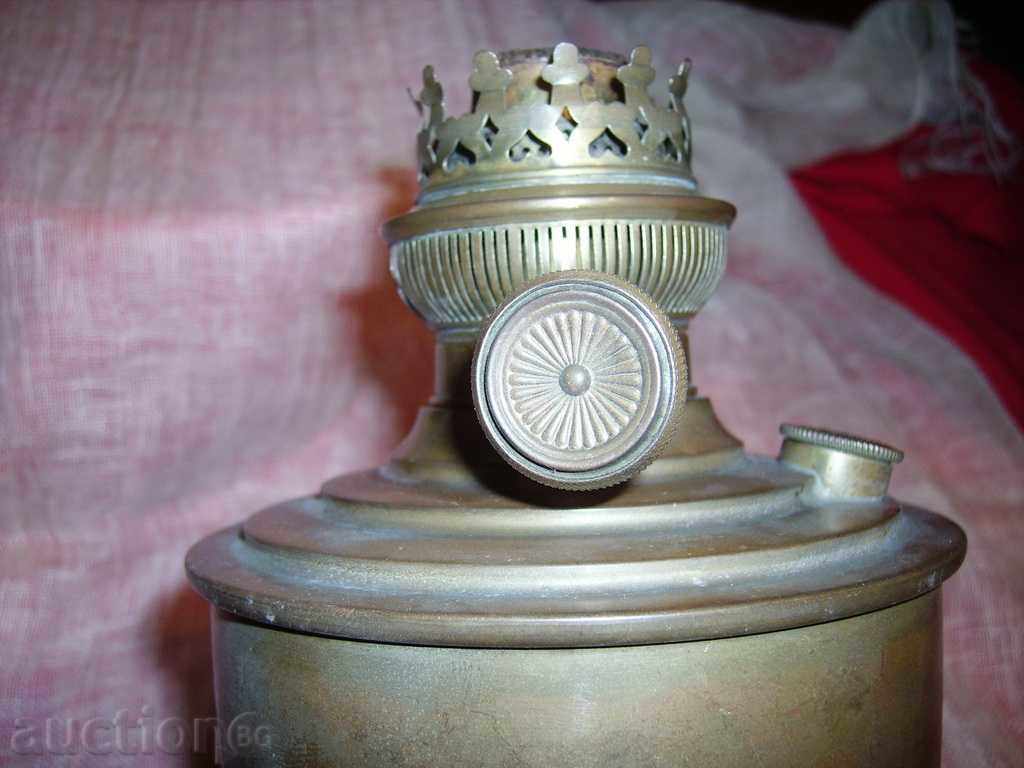 Delivery of Gas lamp - old brass Delivery of Gas lamp - old brass