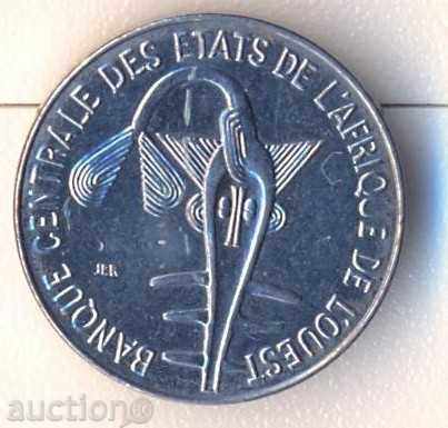 Западна Африка 1 франк 1976 година