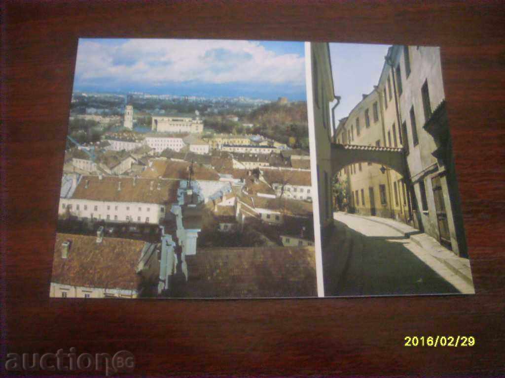 OLD CARD - URSS LITUANIA - VILNIUS