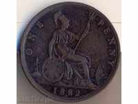 Great Britain 1 penny 1882n