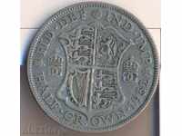 Great Britain 1/2 krona 1932, silver, 14 g