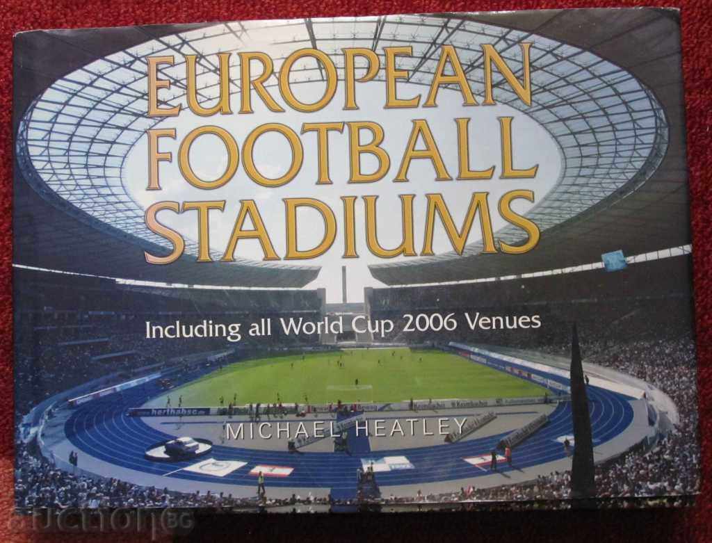football book European football stadiums