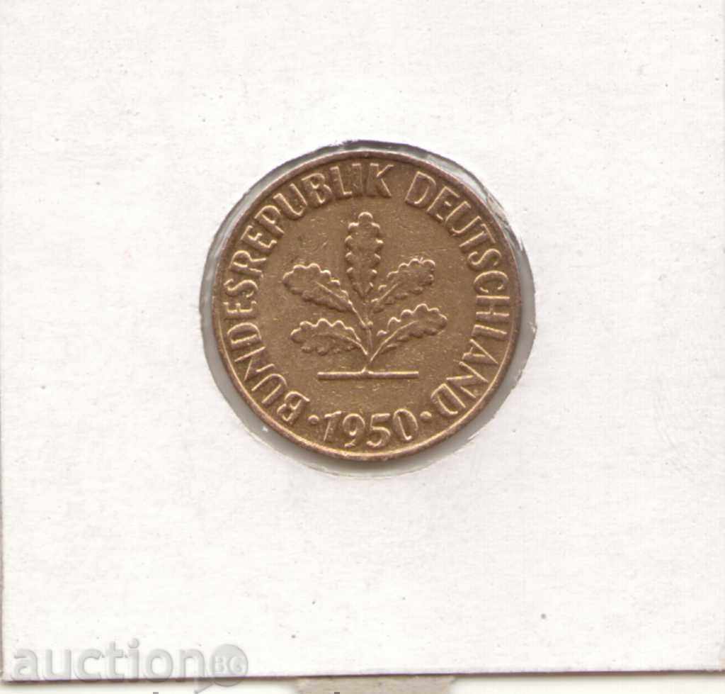 - Γερμανία-10 Pfennig-1950 F-KM# 108 με τιμή 1.00 BGN | € 0.51 - Γερμανία-10 Pfennig-1950 F-KM# 108 με τιμή 1.00 BGN | € 0.51