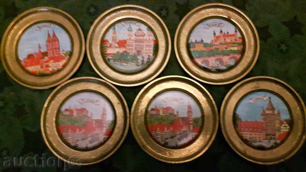 Auction Series Castles - 8 pcs. Auction Series Castles - 8 pcs.