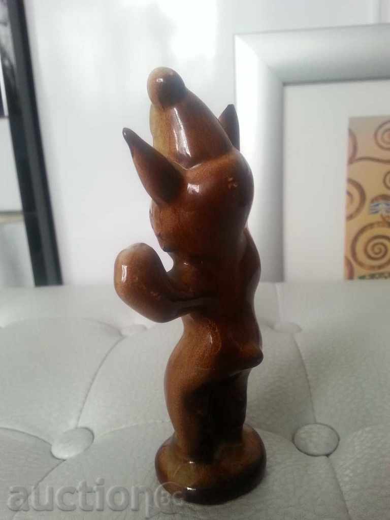 Vechi statuetă de porțelan rusesc, Figura Fox cu preț € 13.00 | 25.43 BGN
