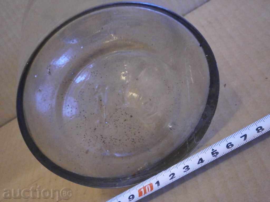 Delivery of small old hand blown candy jar damajana bottle Delivery of small old hand blown candy jar damajana bottle