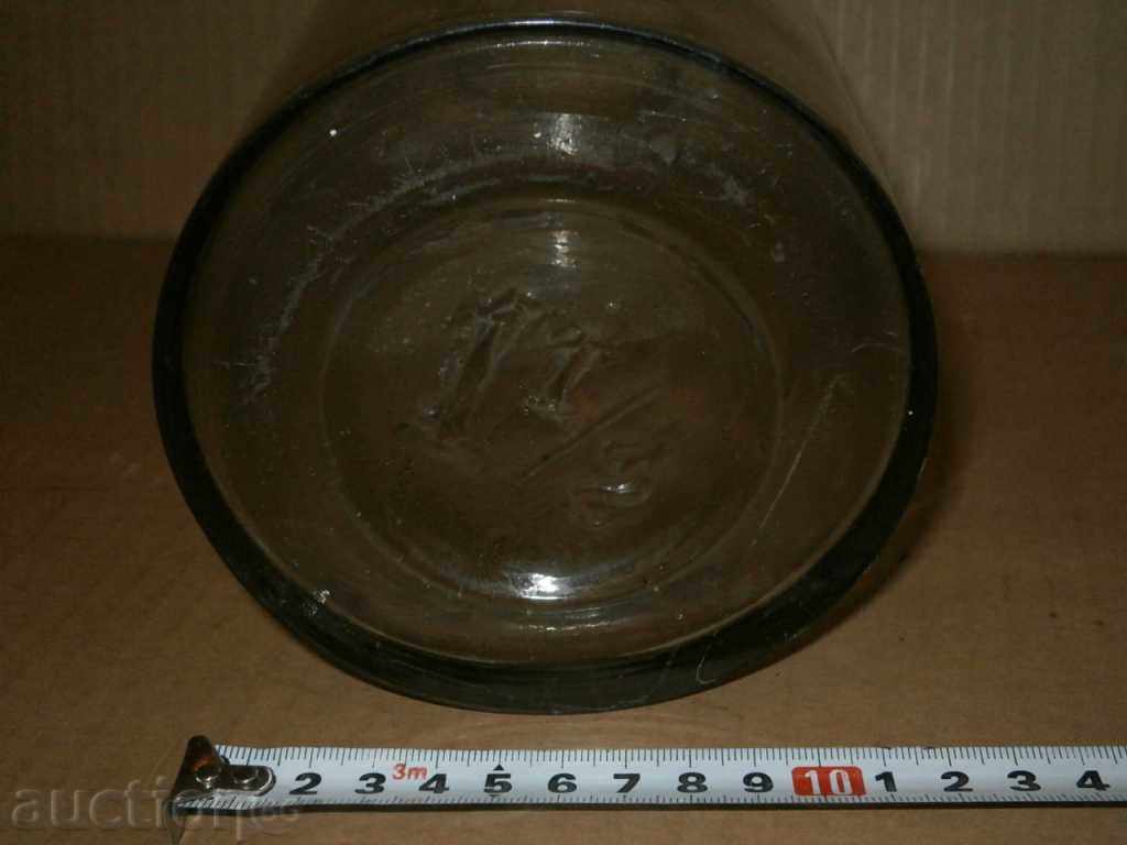 small old hand blown candy jar damajana bottle - 5 small old hand blown candy jar damajana bottle - 5