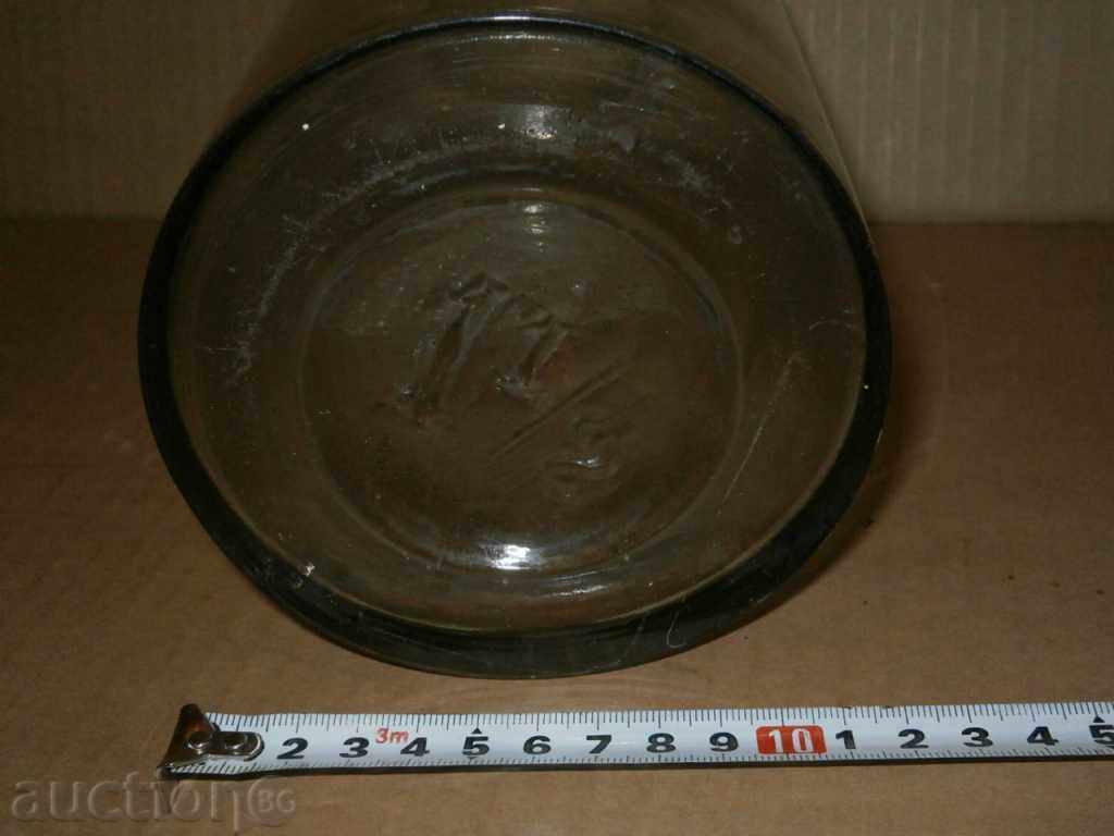 small old hand blown candy jar damajana bottle - 6 small old hand blown candy jar damajana bottle - 6