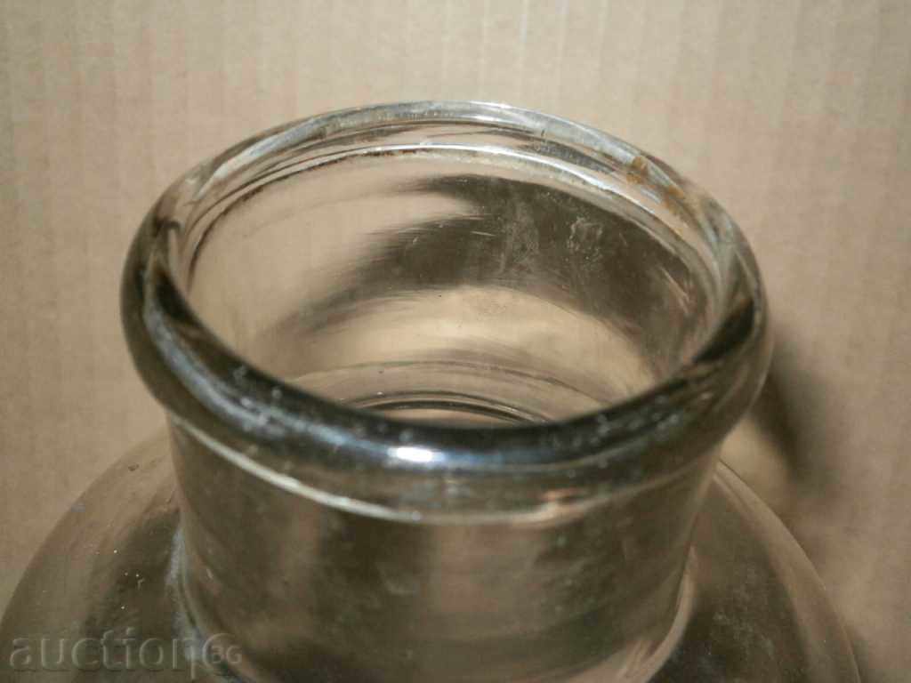 small old hand blown candy jar damajana bottle - 7 small old hand blown candy jar damajana bottle - 7