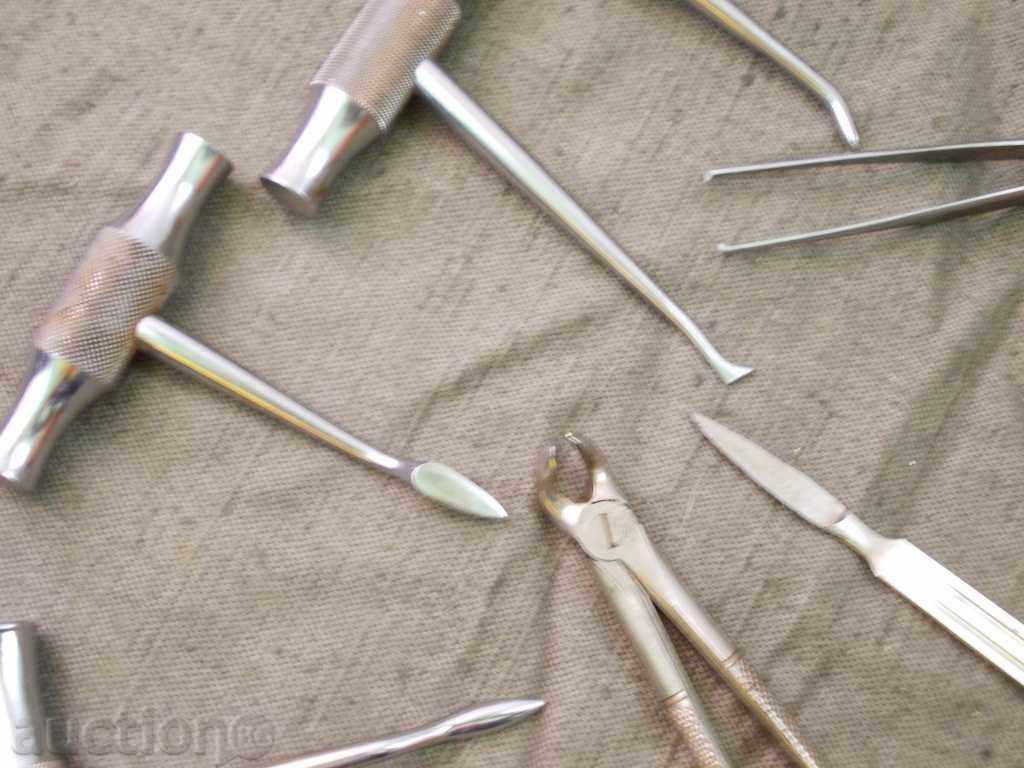 Auction dental instruments - 7 pcs Auction dental instruments - 7 pcs