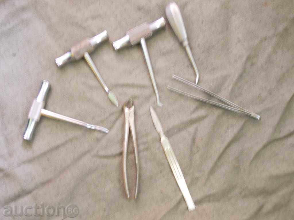 dental instruments - 7 pcs