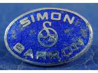 3369 Canada sign company SIMON BARON enamel