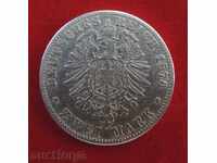 2 stamps 1876 A silver / Prussia