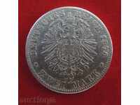 2 timbre 1876 A argint / Prusia