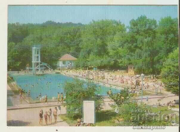 Καρτ ποστάλ Βουλγαρία Bankya πισίνα ορυκτών 2 *