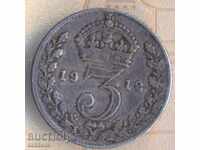 Great Britain 3 pence 1912