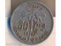 Белгийско Конго 50 сантима 1927 година