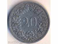 Ελβετία 20 ραπέλ 1893