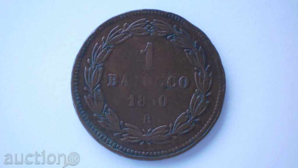 Vatican 1 Bayocho 1850 R Coin Rare cu preț € 15.34 | 30.00 BGN