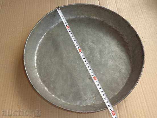 Old tinned baking tray tray of copper pot with price 35.00 BGN | € 17.90 Old tinned baking tray tray of copper pot with price 35.00 BGN | € 17.90