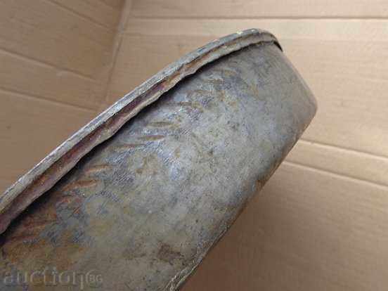 Old tinned baking tray tray of copper pot - 5 Old tinned baking tray tray of copper pot - 5