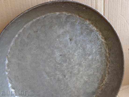 Old tinned baking tray tray of copper pot - 6 Old tinned baking tray tray of copper pot - 6