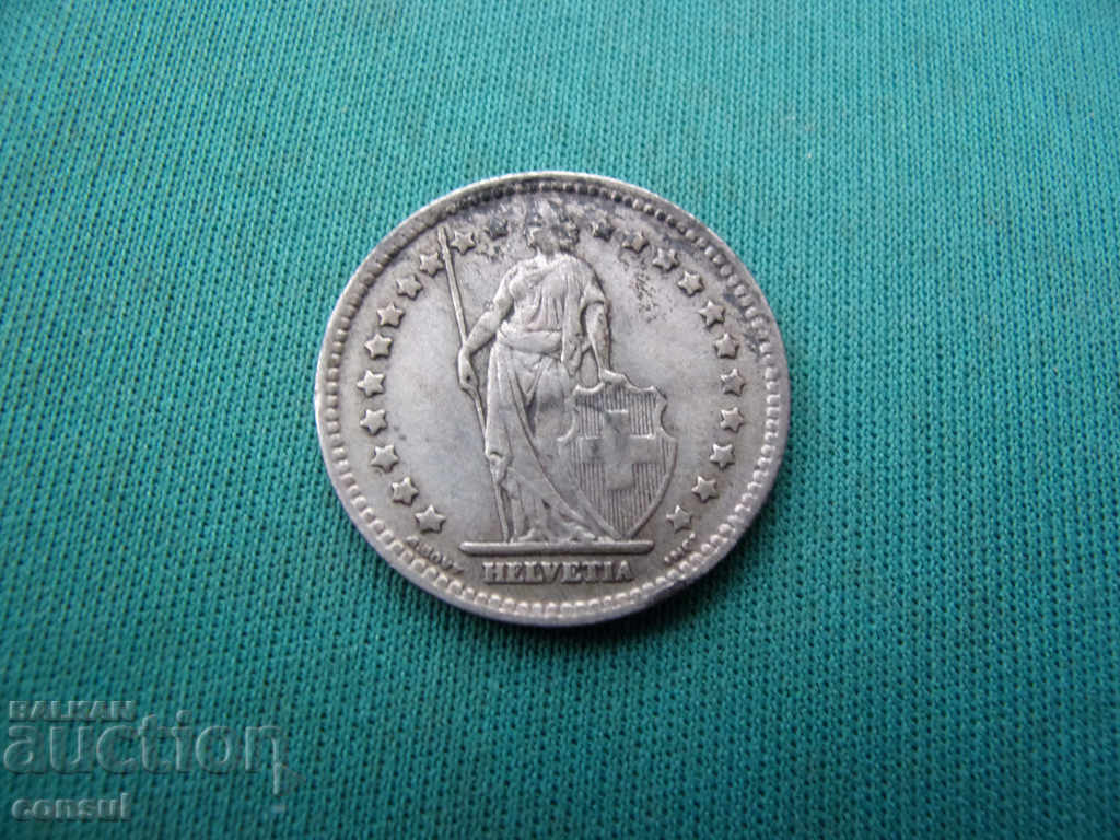 Швейцария 1  Франк  1944  Сребро с цена € 7.67 | 15.00 лв.