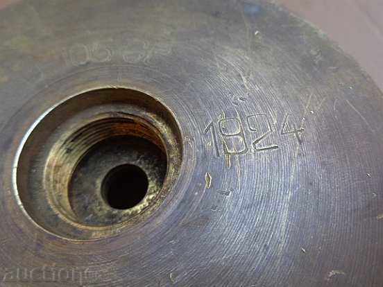 Auction Old shell from a projectile, a vase, a cannon, a top Auction Old shell from a projectile, a vase, a cannon, a top