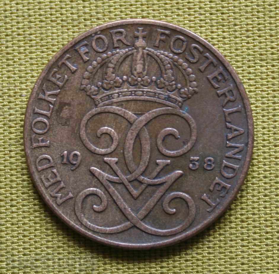 5 ore 1938 Sweden -2 with price € 1.28 | 2.50 BGN