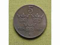 5 μετάλλευμα 1938 Σουηδία -2