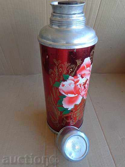 Old thermos, ketchie, bottle, bottle, bottle - 5 Old thermos, ketchie, bottle, bottle, bottle - 5