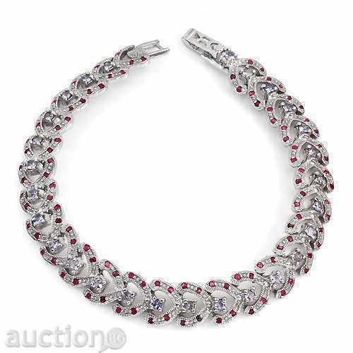 ΒΡΑΧΙΟΛΙ ΣΧΕΔΙΑΣΤΙΚΟ ΤΑΝΖΑΝΙΤΕΣ ΚΑΙ RUBIES με τιμή 675.00 BGN | € 345.12 ΒΡΑΧΙΟΛΙ ΣΧΕΔΙΑΣΤΙΚΟ ΤΑΝΖΑΝΙΤΕΣ ΚΑΙ RUBIES με τιμή 675.00 BGN | € 345.12