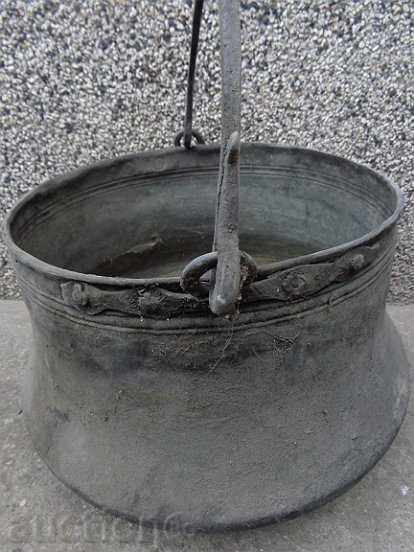 oferind mare cazan, Hara, cupru, oală de cupru cu preț € 99.99 | 195.56 BGN