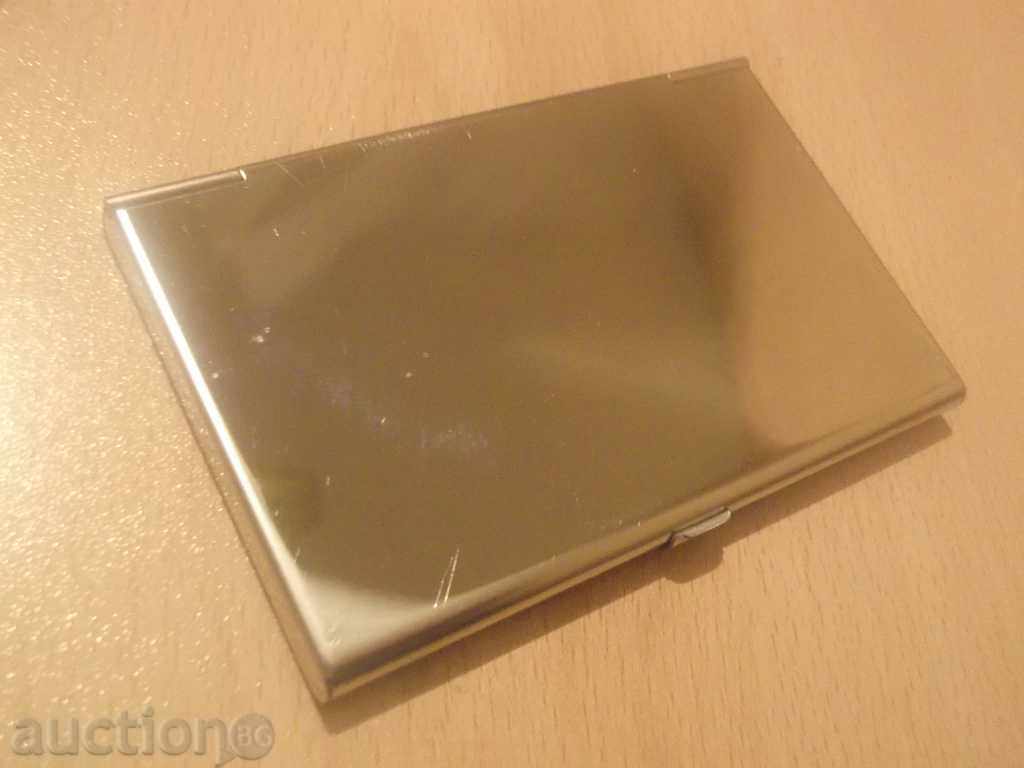No. * 1926 metallic business card holder -CSA Group with price 7.00 BGN | € 3.58 No. * 1926 metallic business card holder -CSA Group with price 7.00 BGN | € 3.58