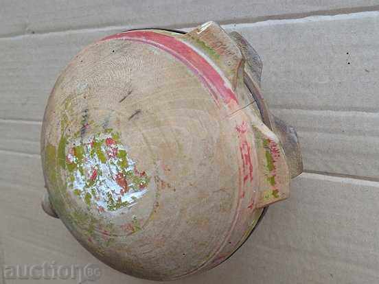 vas vechi din lemn, Bucket, lemn primitiv - 7 vas vechi din lemn, Bucket, lemn primitiv - 7