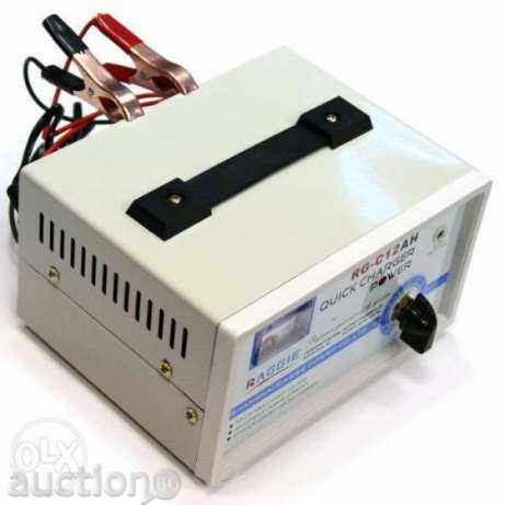 Charger for battery, motor, 6-12 V, 20 AMP with price 44.00 BGN | € 22.50
