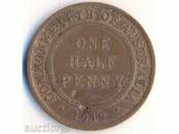 Australia 1/2 pence 1919