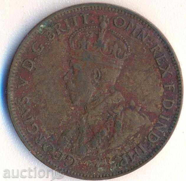Australia 1/2 peni 1936 cu preț 5.00 BGN | € 2.56